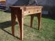 Custom Made Recycled Lumber Furniture Left Side View