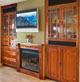 Custom Made Entertainment Center Right View