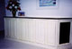 Custom Made Entertainment Center in White