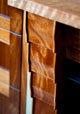 Custom Made Entertainment Center Fireplace Surround Close Up
