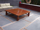 Custom Made IPE Coffee Table Wide Angle View