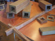Custom Made IPE Coffee Table Legs During Construction