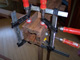 Custom Made IPE Coffee Table Legs Being Glued
