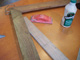 Custom Made IPE Coffee Table Frame During Construction